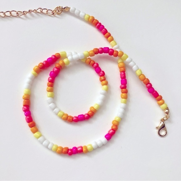 Handmade Beaded Necklace  | D12 - Picture 2 of 6